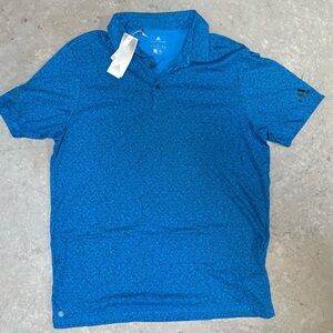 Adidas Men’s Polo Shirt - Abstract Design